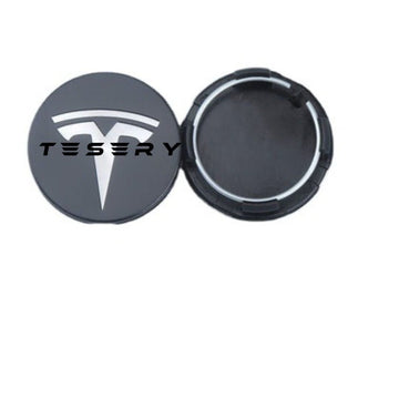 4pcs tampas de cubo cobre carro para Tesla modelo 3/y/s/x