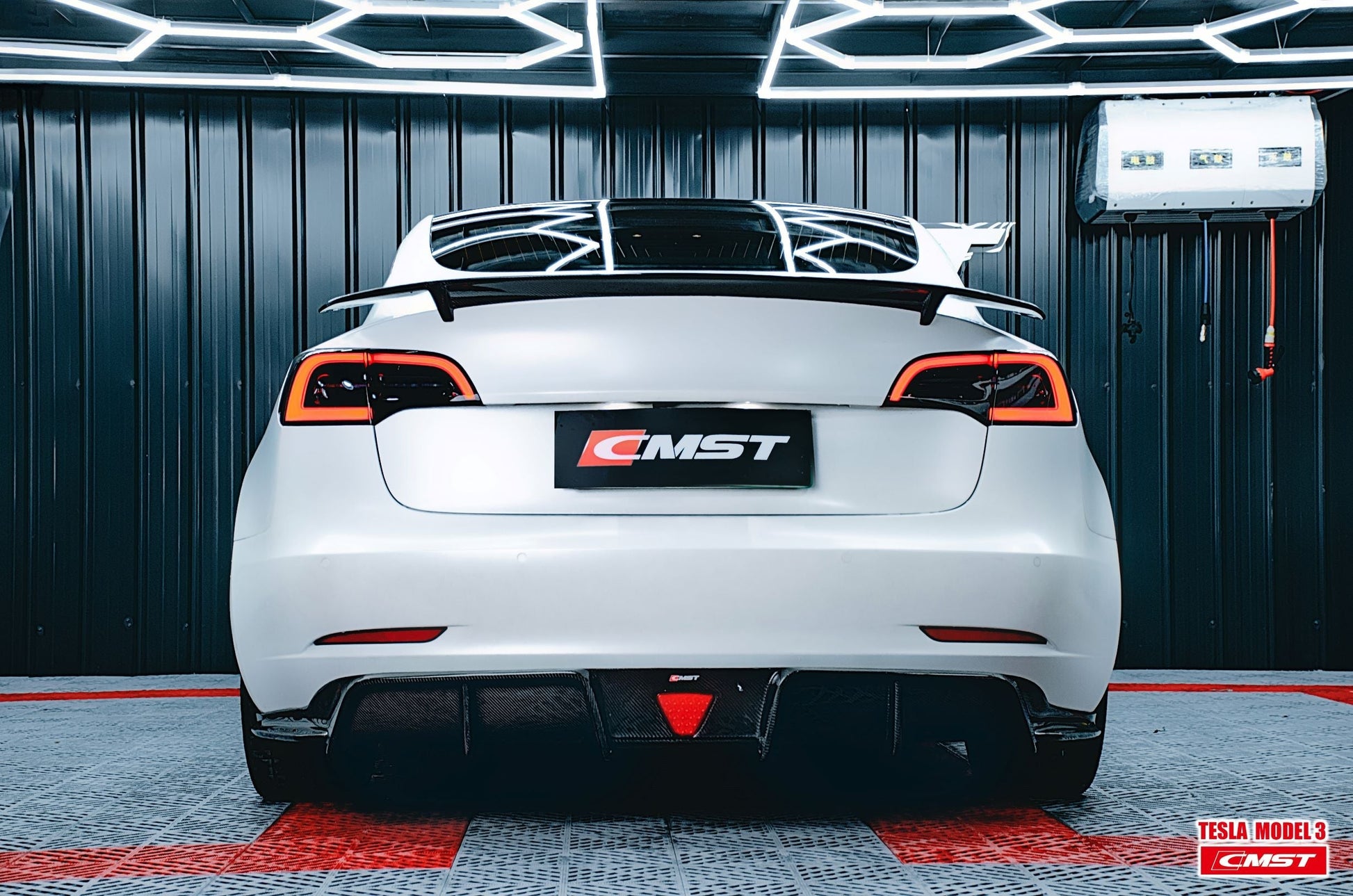 CMST Tesla Model 3 Carbon Fiber Full Body Kit Style E - Tesery Official Store