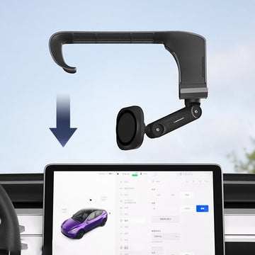 Adjustable Magnetic Wireless Car Charger Holder For Tesla Model 3/Y/S/X