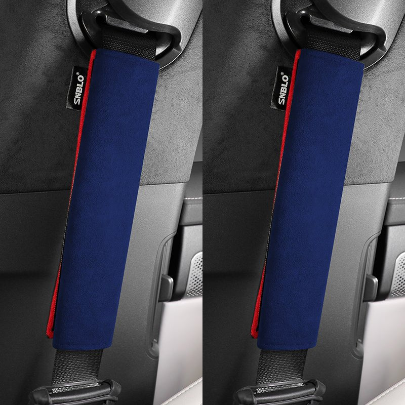 Alcantara Seat Belt Cover for Tesla Model 3/S/X/Y 2017-2023 - Tesery Official Store