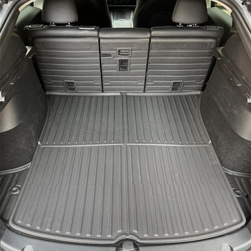 Allväder fram och bak TPE bagagerumsmatta för Tesla Model Y 2020-2024
