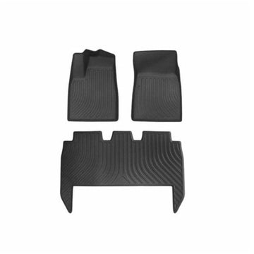 All-Weather TPE Car Floor Mats for Tesla Model X 2021-2023（Only for Left-hand drive five seater Model X）