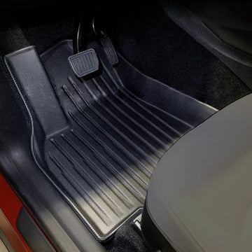 All Weather TPE Floor Mats for Tesla Model Y 7 Seats 2020-2024 [Left Rudder]