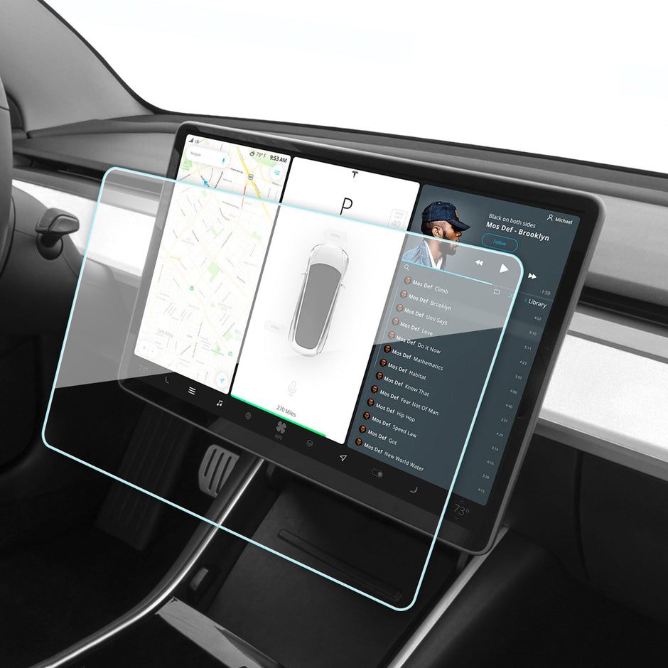 Control Panel Screen Protector Tesla Screen Protector Collection | Tempered Glass & Matte Film - Tesery