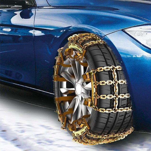 Anti-Slip Snow Chains Nine Grid For Tesla Model Y/3/X/S - Tesery Official Store