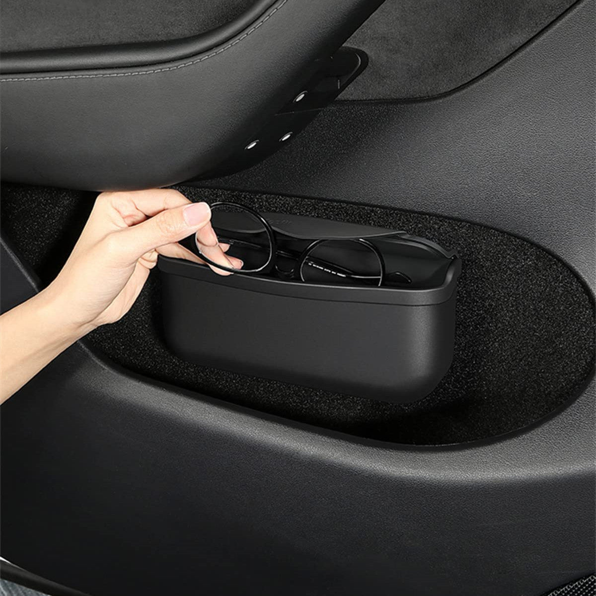 Backseat Silicone Storage Box for Tesla Model Y/3 2017-2024 - Tesery Official Store