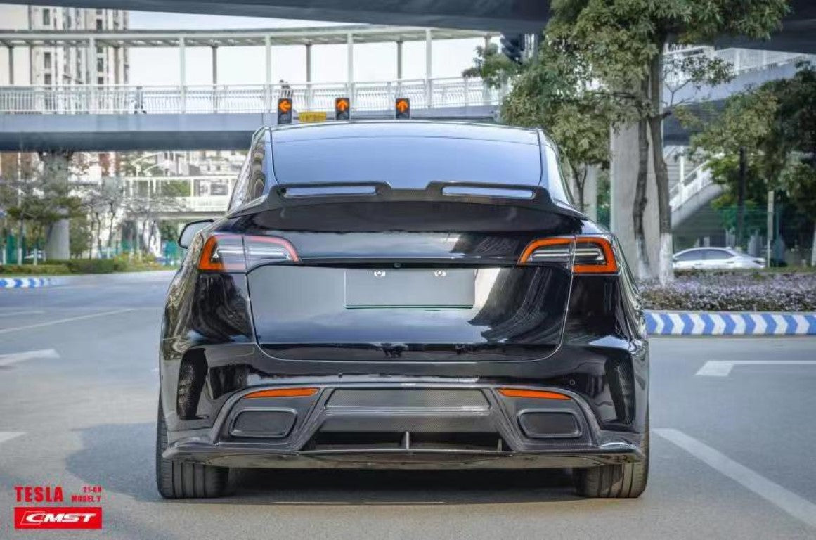 TESERY Carbon Fiber Rear Spoiler Ver.3 for Tesla Model Y - Tesery Official Store