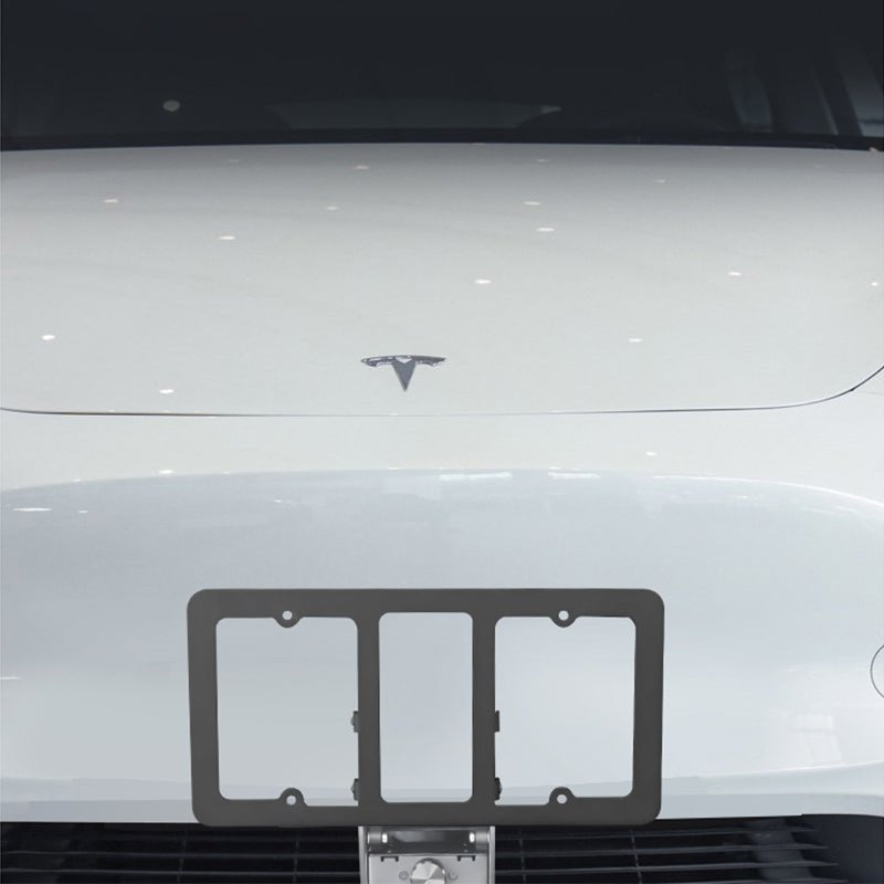 Black License Plate Frame for Tesla Model 3/Y - Tesery Official Store