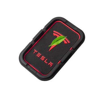 Estera antideslizante del tablero de instrumentos del coche para Tesla