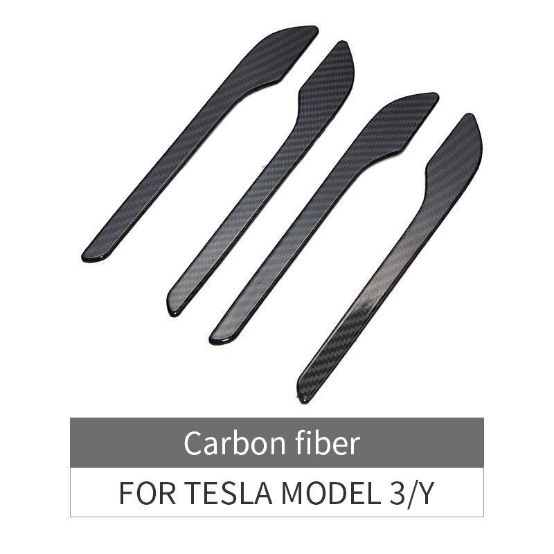 Car Door Handle Cover Wrap Kit ABS (4Pcs ) suitable for Tesla Model 3 2017-2020 - Tesery Official Store