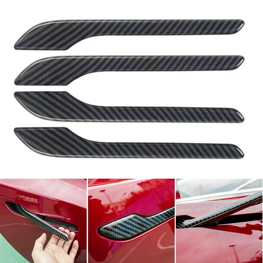 Car Door Handle Cover Wrap Kit ABS (4Pcs ) suitable for Tesla Model 3 2017-2020 - Tesery Official Store