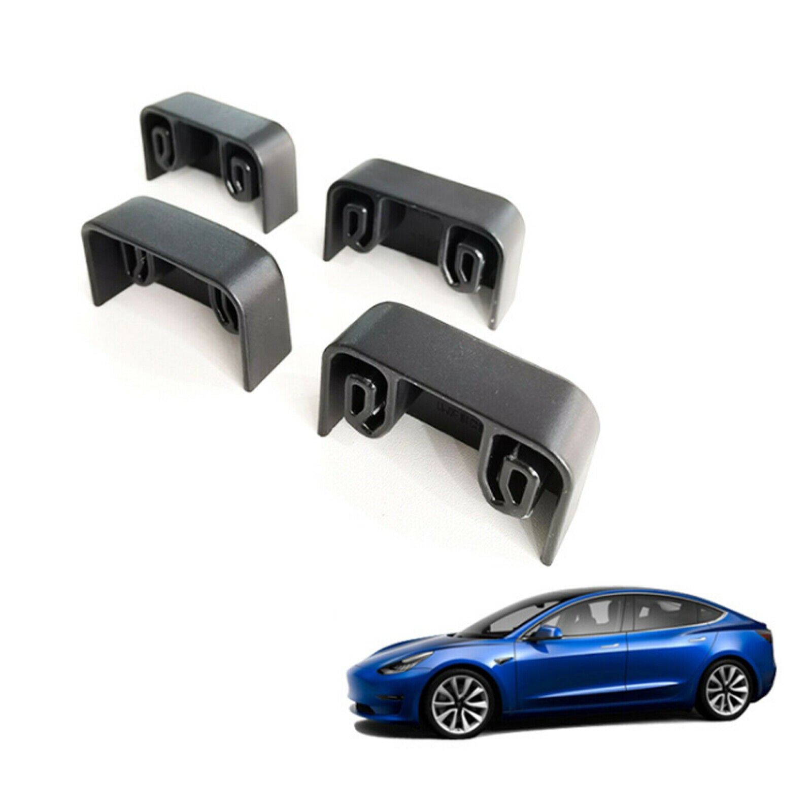 Car Slide Rails Anti-Kick Plugs for Tesla Model 3 Model Y 2021-2024 (4pcs) - Tesery Official Store