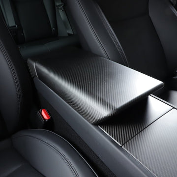 Carbon Fiber Armrest Cover For Tesla Model 3 Highland
