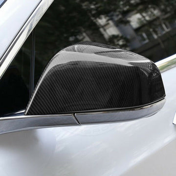Cubiertas de espejo de fibra de carbono para Tesla Model S 2014-2024