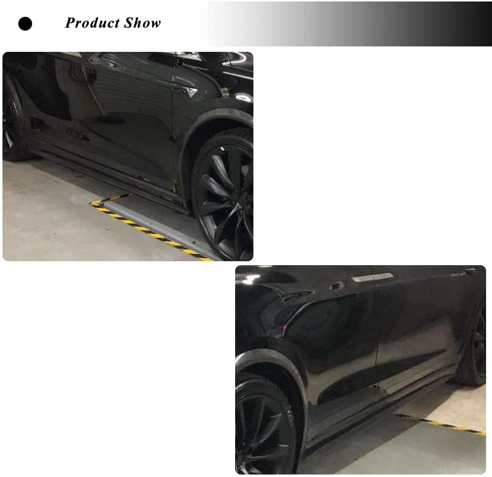Carbon Fiber REVOZPORT Style Door Panel Trim fits for Tesla Model X 2016-2022 - Tesery Official Store