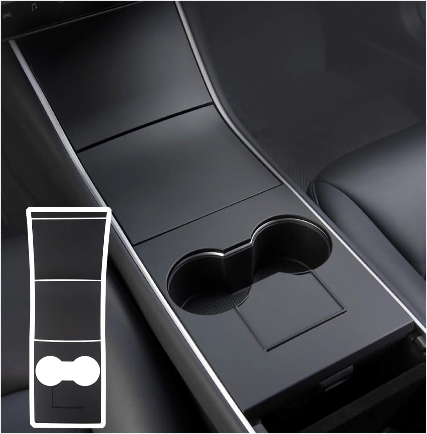 Center Console Cover For Model 3/Y - Tesery Official Store
