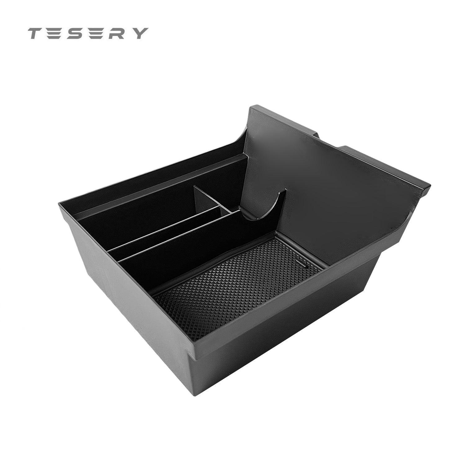 2023 Tesla Model 3 Model Y Accessories Center Console Organizer Tray  Armrest Hidden Cubby Drawer Storage Box ABS Material for Tidy Collection of