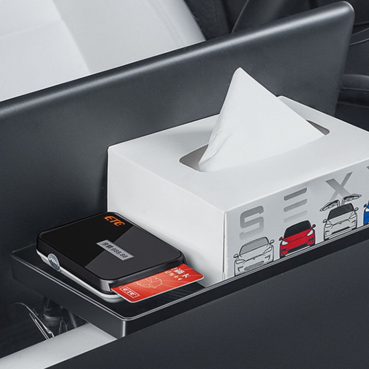 Supporto Console Centrale JOWUA Per Tesla Model 3/Y - Portabicchieri Supporto Console Centrale JOWUA Per Tesla Model 3/Y - Portabicchieri