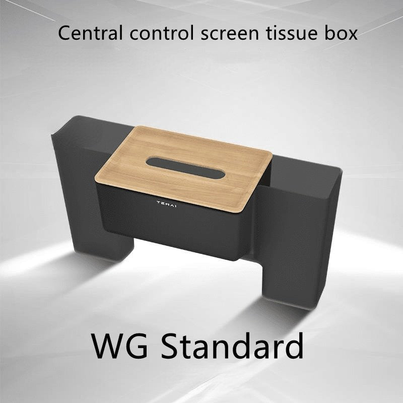 Center Control Tissue Storage Box with Phone Holder for Tesla Model 3 2017-2023.10 / Model Y 2020-2024 - Tesery Official Store