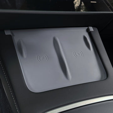 Almofada de carregamento sem fio central para Tesla Model 3/Y