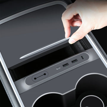 Porta USB de controle central para Tesla Model 3/Y 2021-2023