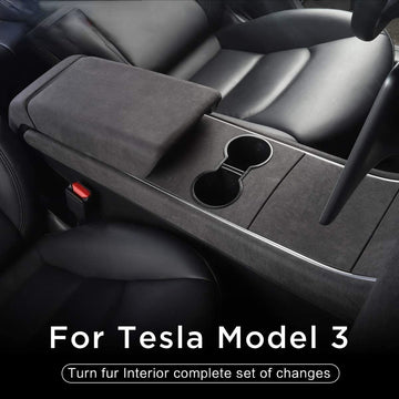 Central control water cup panel 4 piece set suitable for Tesla Model 3 (2017-2020) - Tesery Official Store