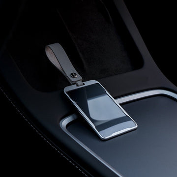 Schnur gebordter Schlüssel halter für Tesla Model 3/Y