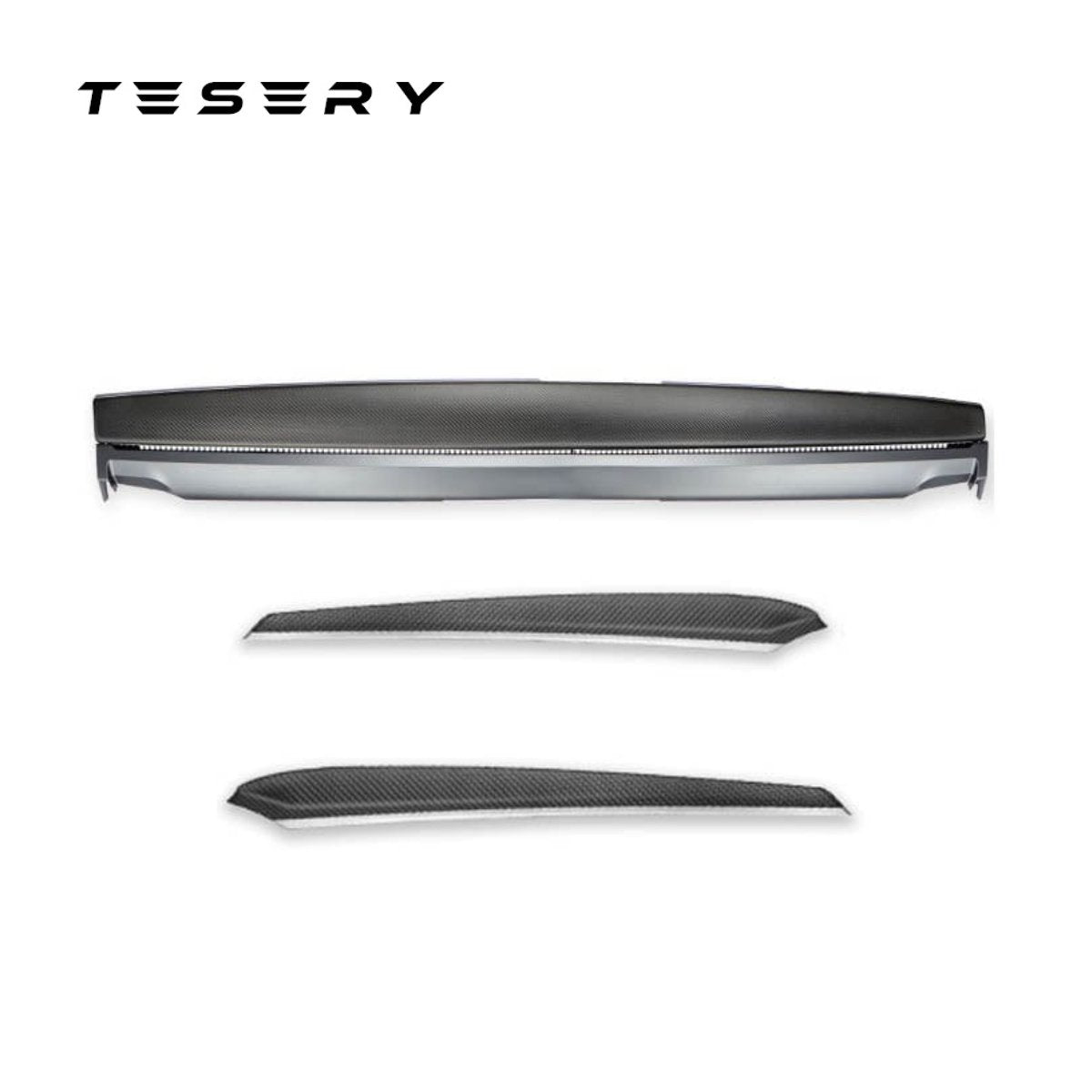 Dashboard & Door Panel Replacement Kit for Tesla Model 3 / Y (3 Pieces) 2021-2023 - Tesery Official Store