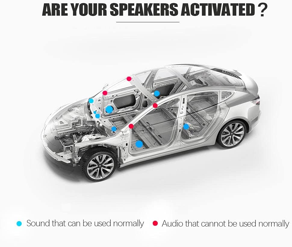 Dedicated original car audio speaker cable for Tesla Model 3 2020-2023 - Tesery Official Store