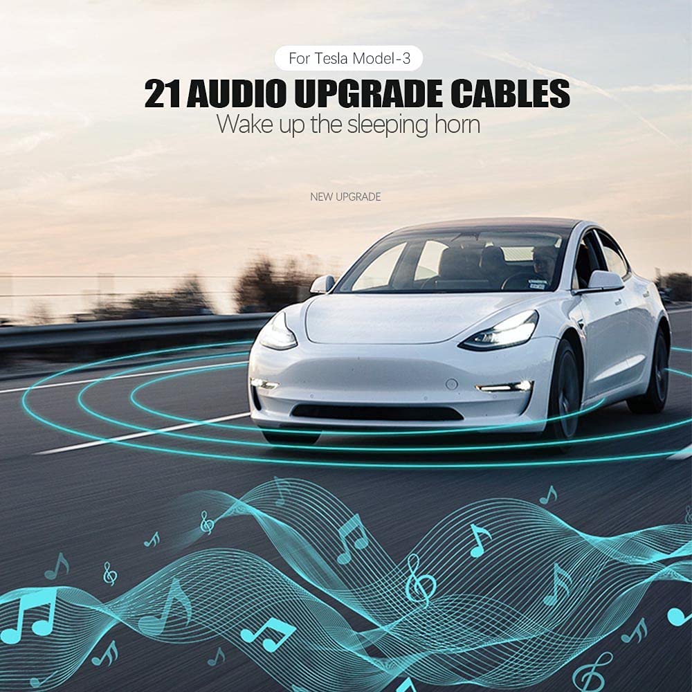 Dedicated original car audio speaker cable for Tesla Model 3 2020-2023 - Tesery Official Store