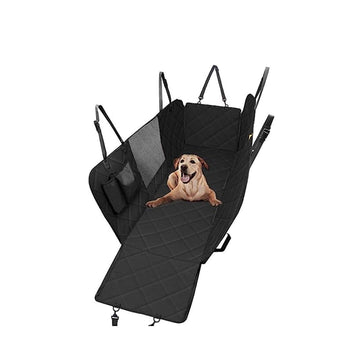 Housse de siège de chien imperméable pour siège arrière avec fenêtre en maille adaptée au modèle 3 modèle Y modèle S modèle X