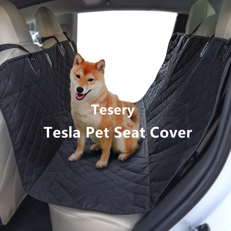 Dog Seat Cover Rear Seat Pet seat Cover suitable for Tesla Model S Model 3 Model X Model Y - Tesery Official Store