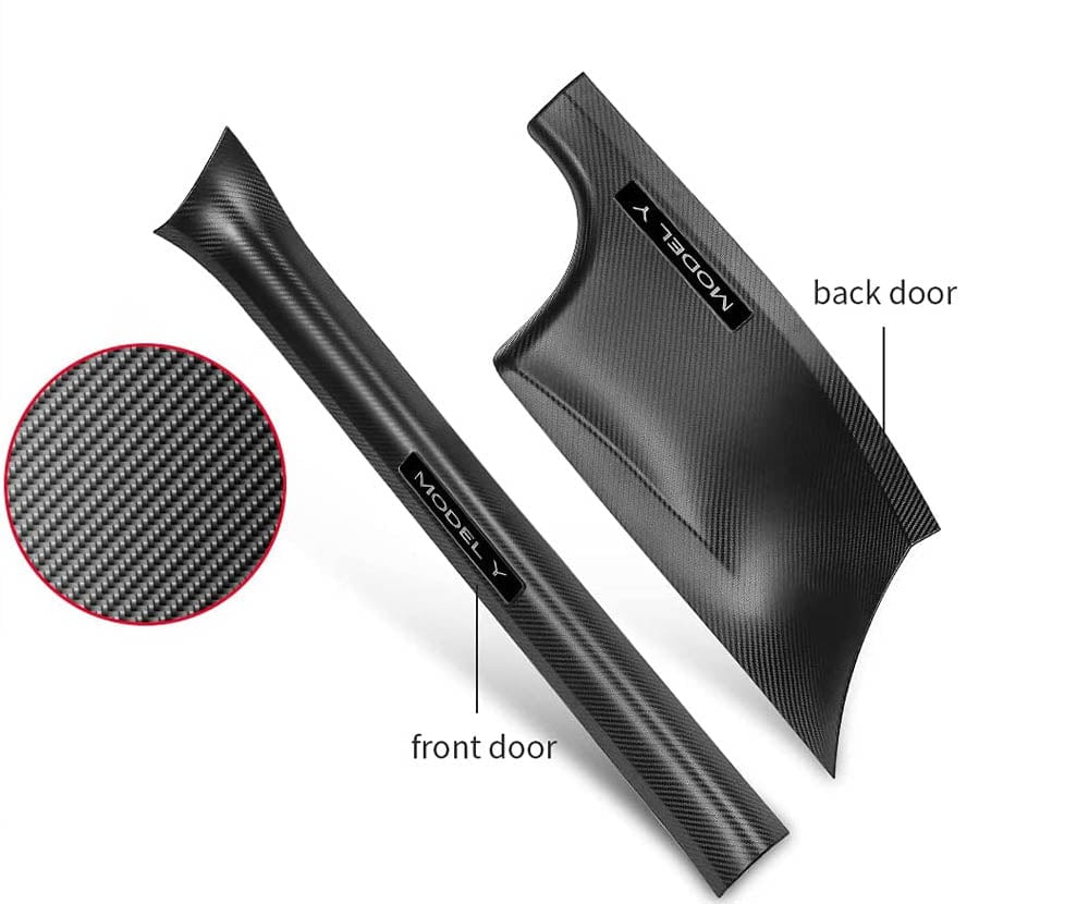 Door Sill Protector Front & Rear for Tesla Model Y - Tesery Official Store