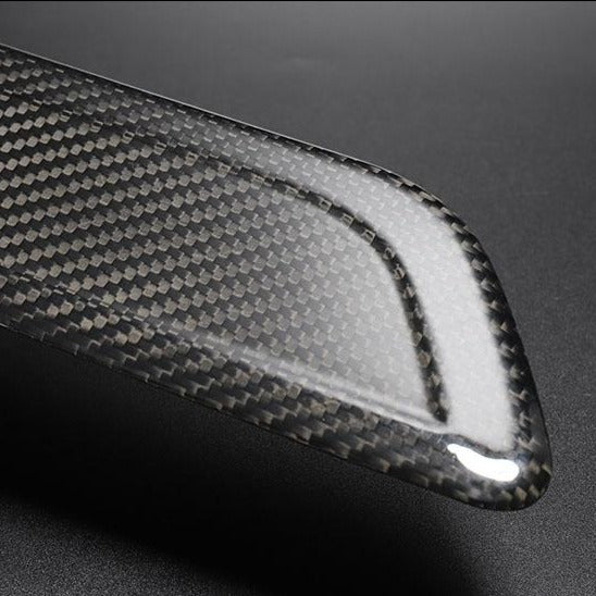 Door Sill Scuff Plates Cover for Tesla Model 3 - Carbon Fiber Exterior Mods - Tesery Official Store