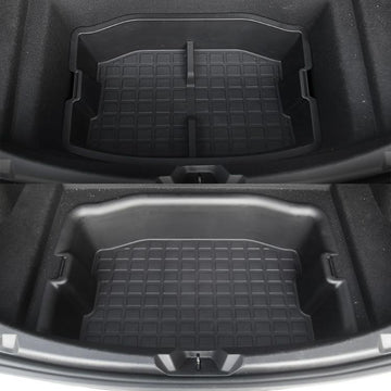 Doppelschicht-Kofferraum-Organizer für Tesla Model 3 2017-2023.10