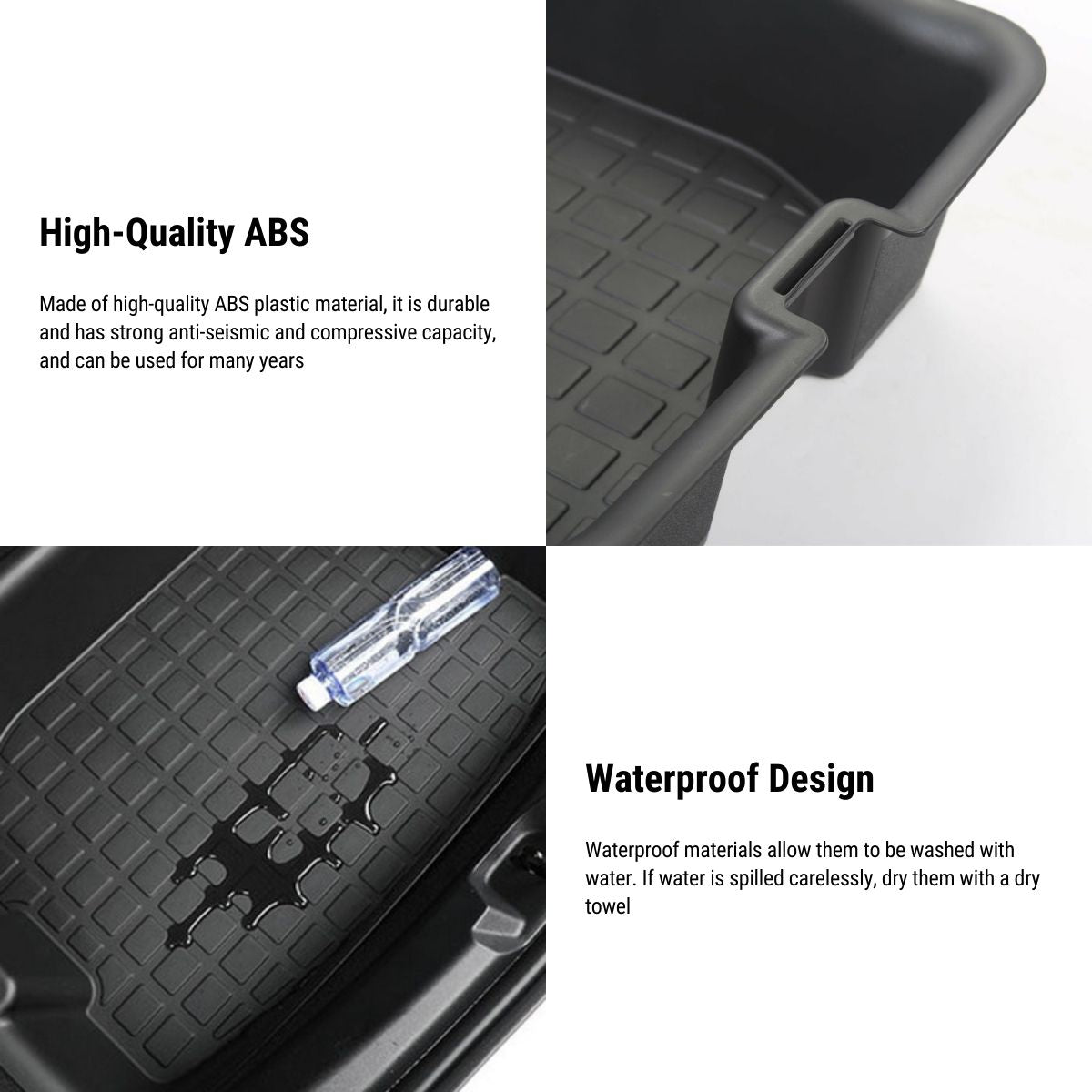 Double-Layer Trunk Organizer for Tesla Model 3 2017-2023.10 - Tesery Official Store