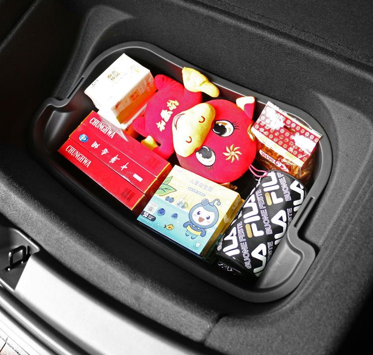 Double-Layer Trunk Storage Box Trunk Organizer for Tesla Model Y 2020-2024 - Tesery Official Store