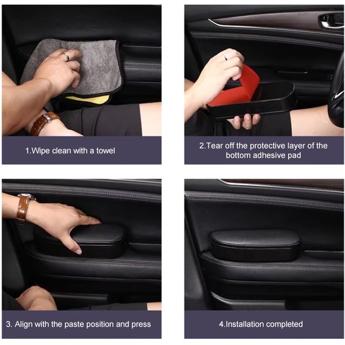Tesla Driver's Door Armrest Extender | Adjustable Height | Storage | 3 ...