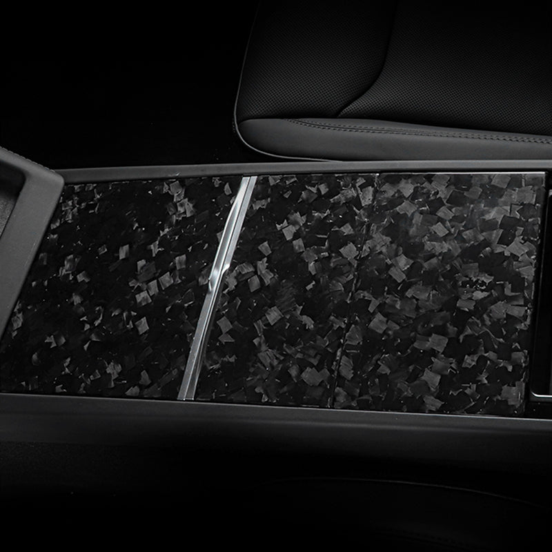 Dry Carbon Fiber Panel Console Wrap For Tesla Model 3 Highland - Tesery Official Store