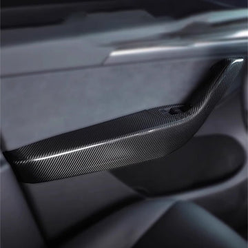 Dry Carbon Fibre Door Armrest  Set for Tesla Model Y 2020-2024 (4pcs)
