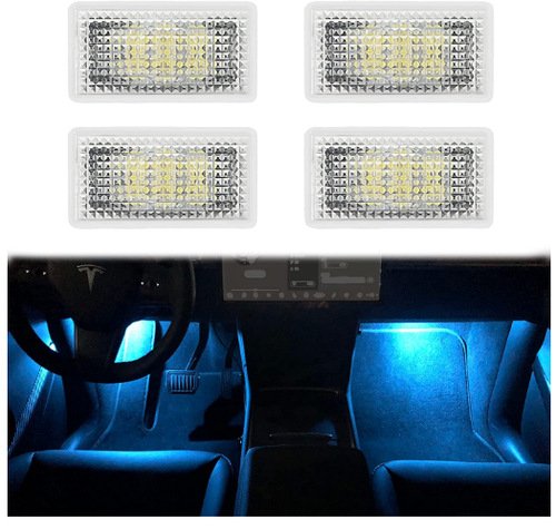 Footwell LED Lights for Tesla Model 3 / Y / X / S （4 Pcs） - Tesery Official Store