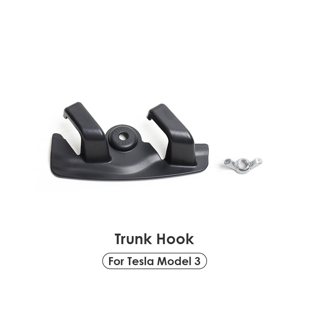 Front and Rear Hidden Trunk Hook for Tesla Model 3 2021-2023.10 - Tesery Official Store