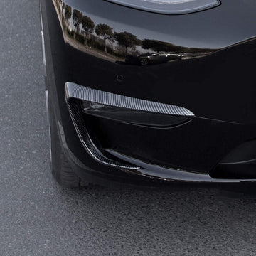 Spoiler de sobrancelha da capa da luz de nevoeiro dianteira para Tesla Model Y