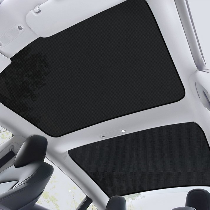 Front Rear Glass Roof Sunshade for Tesla Model 3 2017-2023.10 - Tesery Official Store