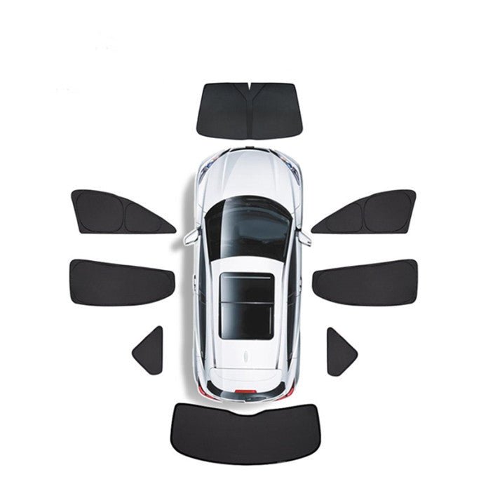 Tesla Window Cover Full 8pcs Set Side Window Shade for Tesla Model Y 2020-2024