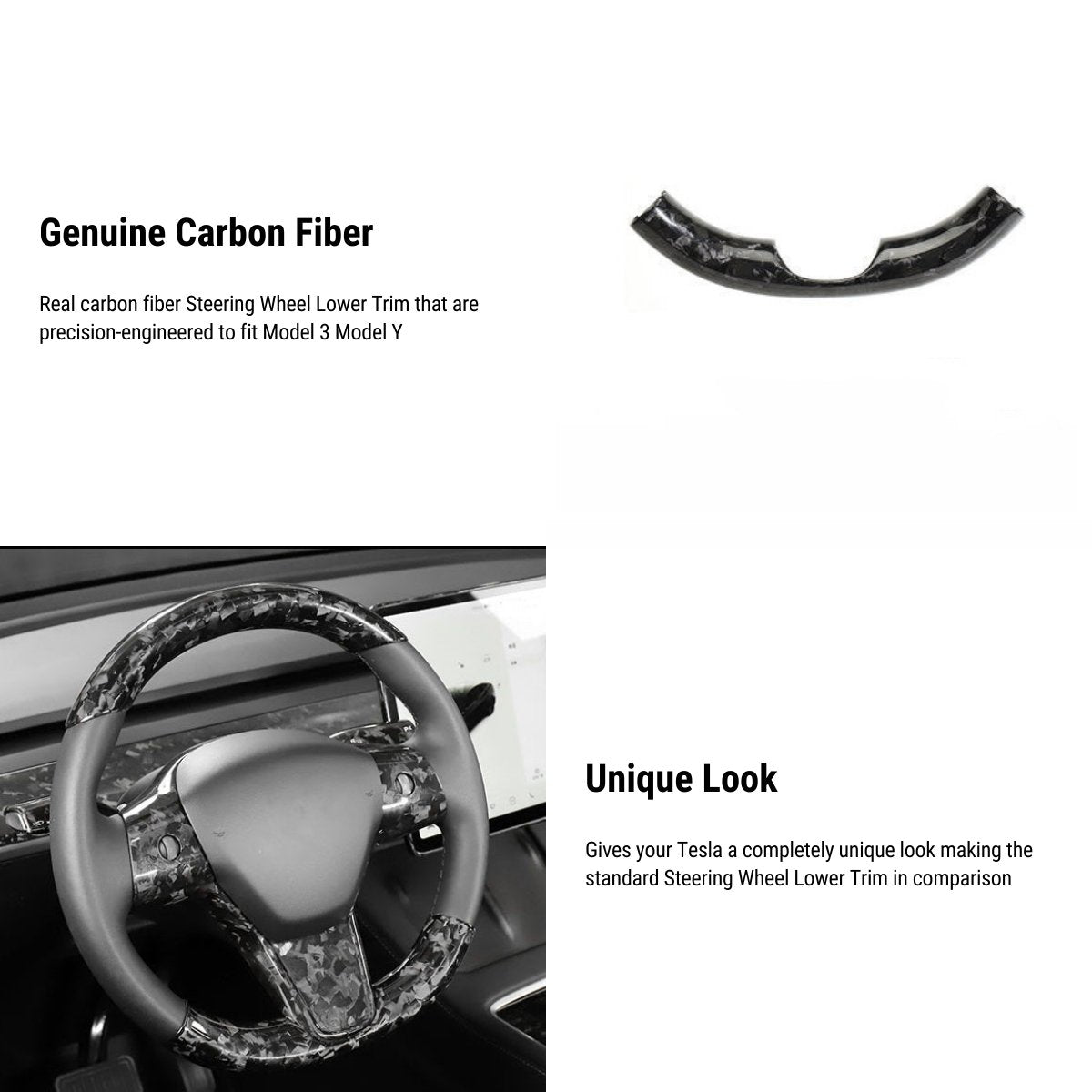 Copertura del pannello del bracciolo della console centrale per Tesla Model Y e 3 in fibra di carbonio Copertura del pannello del bracciolo della console centrale per Tesla Model Y e 3 in fibra di carbonio