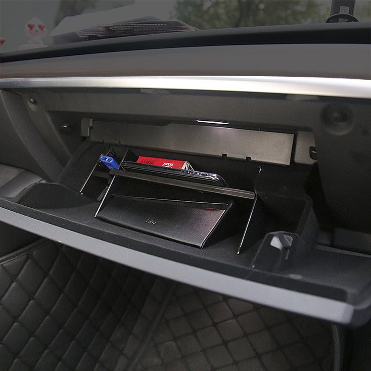 Tesla Model 3 Versteckter Armlehnen-Organizer Auto Innere Zubehör