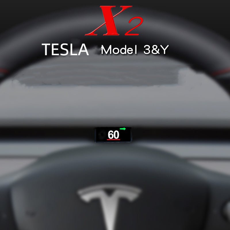 Tesla Model 3 Model Y Heads Up Display for 2019-2022 4.2 Inches Car HUD TFT  LCD Digital Smart Gauge - Flashark