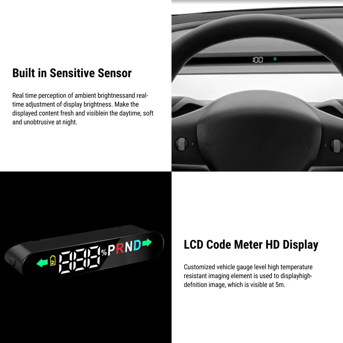 Head-Up Smart Display for Tesla 3 / Y - Tesery Official Store