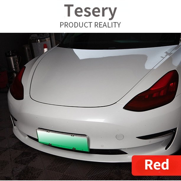 Headlight color film is for Tesla Model 3 2017-2023.10 - Tesery Official Store
